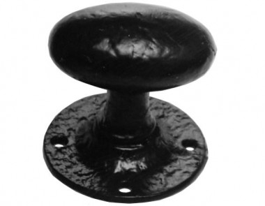 Black antique door knobs