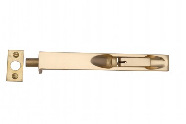 Flush Bolts - polished brass