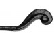 Black antique casement stay - Click to Zoom