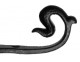 Black antique casement stay - Click to Zoom